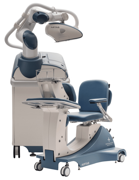 le robot artas est une des dernières avancée dans le domaine de la chirurgie capillaire mais reste une technique onéreuse