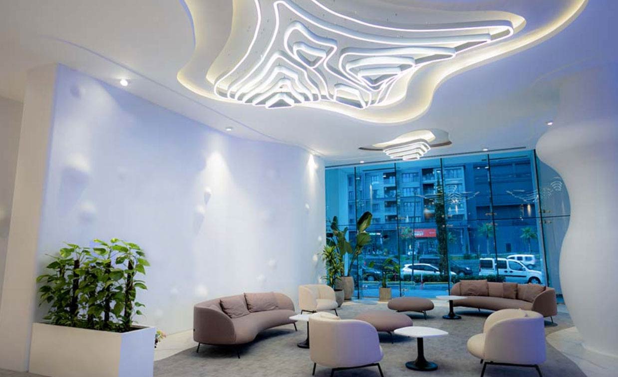 Clinique de greffe de cheveux Elithair Hall d'entrée