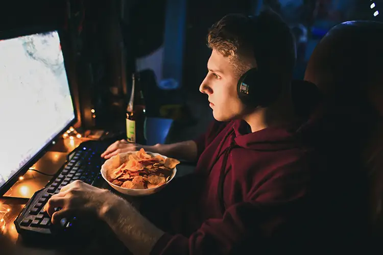 L'alimentation impacte sur la qualité de vie des streamers ou gamers à long terme. 
