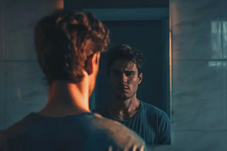 La pression de voir tous les jours sont reflets peut augmente une baisse d'estime de soi