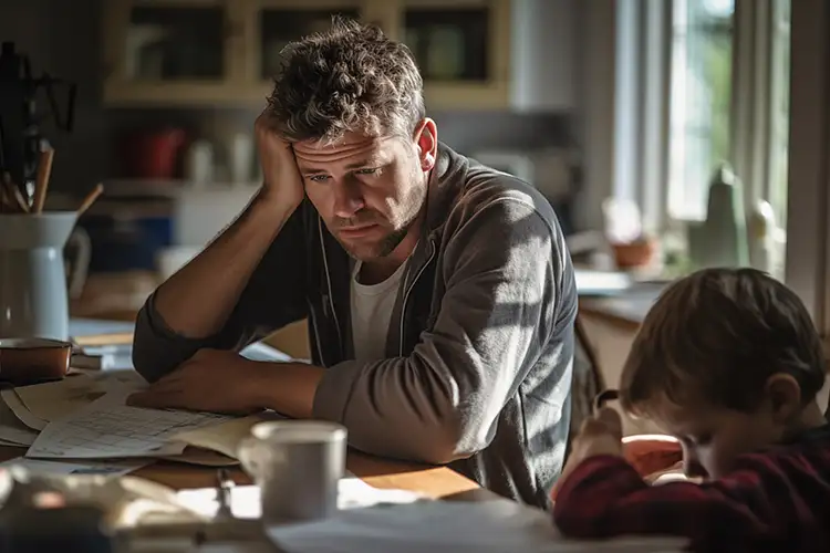 La honte génétique peuvent rendre inquiets les hommes de le transmettre à la prochaine génération