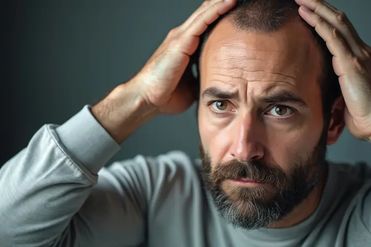 Le stress post-traumatique peut activer dans la mémoire somatique, une chute de cheveux incontrôlé chez l'individu