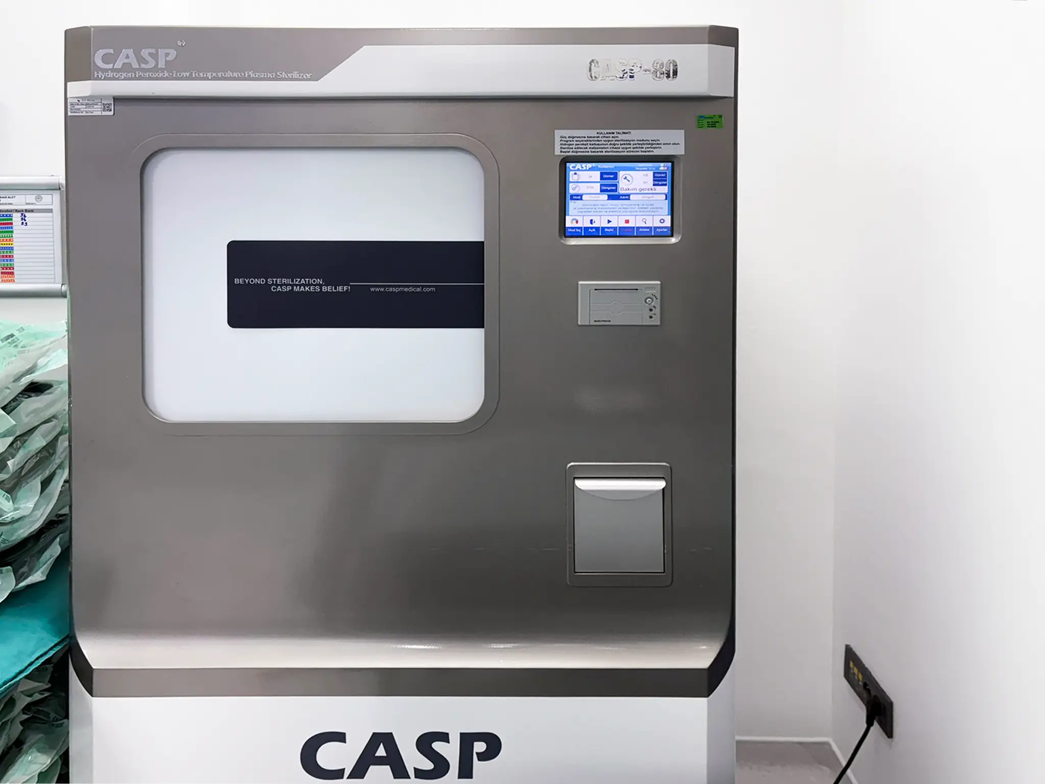 Image de machine de sterilisation selon le protocole Havard